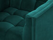 Fotelis veliūrinis Micadoni Home Karoo, šviesiai žalias kaina ir informacija | Svetainės foteliai | pigu.lt