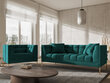 Fotelis veliūrinis Micadoni Home Karoo, šviesiai žalias kaina ir informacija | Svetainės foteliai | pigu.lt