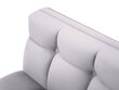 Fotelis veliūrinis Micadoni Home Karoo, sidabrinės spalvos kaina ir informacija | Svetainės foteliai | pigu.lt