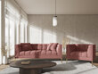 Fotelis Micadoni Home Karoo, rožinis kaina ir informacija | Svetainės foteliai | pigu.lt