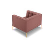 Fotelis Micadoni Home Karoo, rožinis цена и информация | Svetainės foteliai | pigu.lt