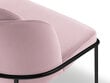 2-jų kėdžių komplektas Micadoni Home Limmen, rožinis цена и информация | Virtuvės ir valgomojo kėdės | pigu.lt