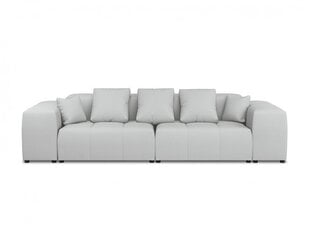 Trivietė sofa Micadoni Home Margo, šviesiai pilka kaina ir informacija | Sofos | pigu.lt