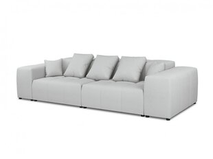 Trivietė sofa Micadoni Home Margo, šviesiai pilka kaina ir informacija | Sofos | pigu.lt