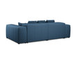 Trivietė sofa Micadoni Home Margo, tamsiai mėlyna kaina ir informacija | Sofos | pigu.lt