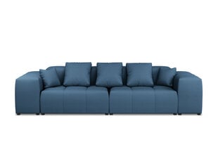 Trivietė sofa Micadoni Home Margo, tamsiai mėlyna kaina ir informacija | Sofos | pigu.lt