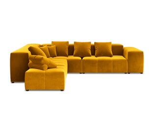 Универсальный мягкий уголок Micadoni Home Margo XL, желтый цена и информация | Угловые диваны | pigu.lt