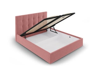 Велюровая кровать Micadoni Home Phaedra 180x200 см, розовая цена и информация | Кровати | pigu.lt