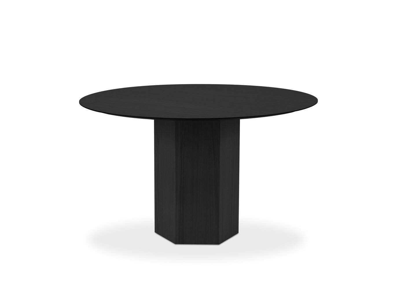 Stalas Micadoni Home Sahara, 120 cm, juodas kaina ir informacija | Virtuvės ir valgomojo stalai, staliukai | pigu.lt