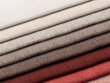 Trivietė sofa Micadoni Home Scaleta, raudona/juoda kaina ir informacija | Sofos | pigu.lt