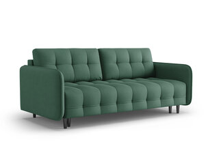 Trivietė sofa Micadoni Home Scaleta, žalia/juoda kaina ir informacija | Sofos | pigu.lt