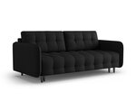 Trivietė sofa Micadoni Home Scaleta, juoda