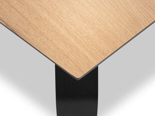 Stalas Micadoni Home Sono, 120x80 cm, rudas/juodas kaina ir informacija | Virtuvės ir valgomojo stalai, staliukai | pigu.lt