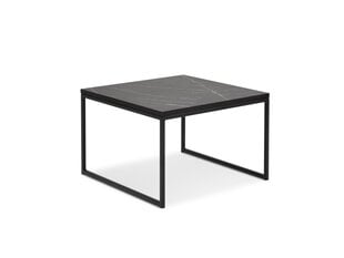 Журнальный столик Micadoni Home Veld, 54x34 см, серый/черный цена и информация | Журнальные столы | pigu.lt