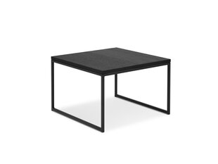 Kavos staliukas Micadoni Home Veld, 62x42 cm, juodas kaina ir informacija | Kavos staliukai | pigu.lt