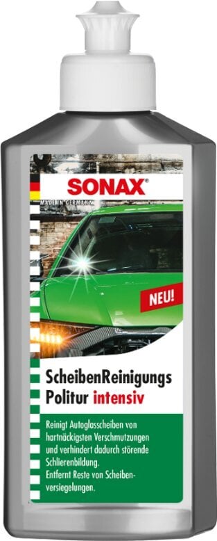 SONAX stiklo poliravimo, valymo pasta, 250ml цена и информация | Autochemija | pigu.lt