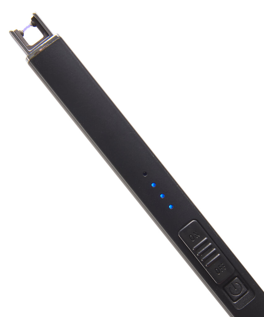Elektrinis žiebtuvėlis USB, juodas цена и информация | Grilio, šašlykinių priedai ir aksesuarai  | pigu.lt