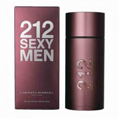 Tualetinis vanduo Carolina Herrera 212 Sexy Men EDT vyrams 100 ml