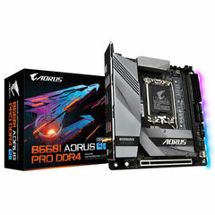 Gigabyte B660I Aorus kaina ir informacija | Pagrindinės plokštės | pigu.lt