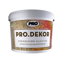 Dekoravimo glaistas Procolor, vidutinio grūdėtumo, 15 kg цена и информация | Грунтовки, шпатлевки и др. | pigu.lt