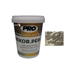 Dekoravimo lakas Procolor, 0.5 kg, balto aukso spalvos цена и информация | Грунтовки, шпатлевки и др. | pigu.lt