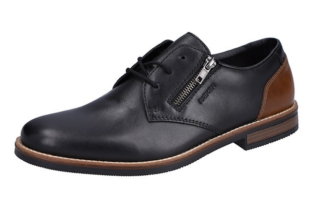 Vyriški batai Rieker, juodos spalvos kaina ir informacija | Vyriški batai | pigu.lt