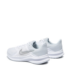 Женские кроссовки Nike Downshifter 11 White Metallic Silver цена и информация | Спортивная обувь, кроссовки для женщин | pigu.lt