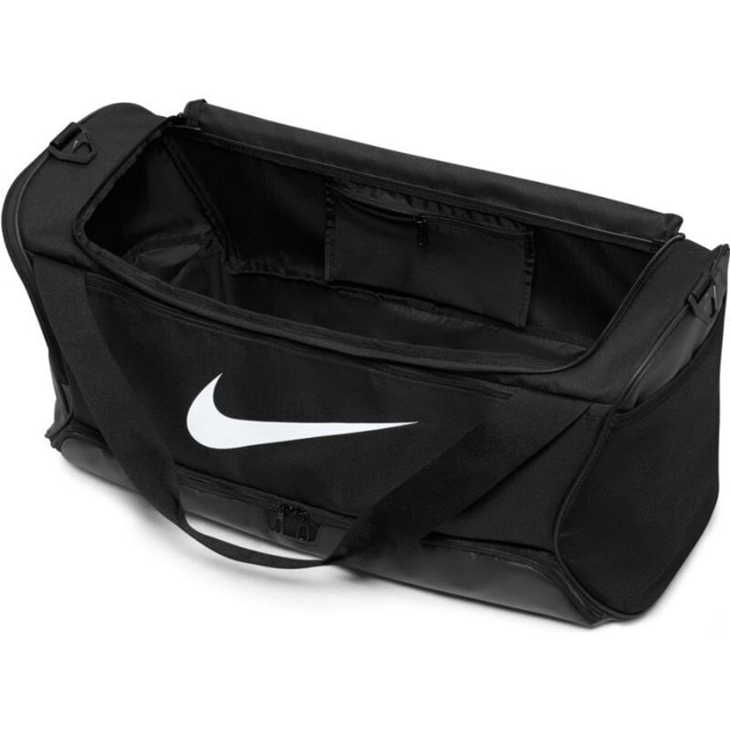 Sportinis krepšys Nike Brasilia 9.5, 60 L, juodas цена и информация | Moteriškos rankinės | pigu.lt