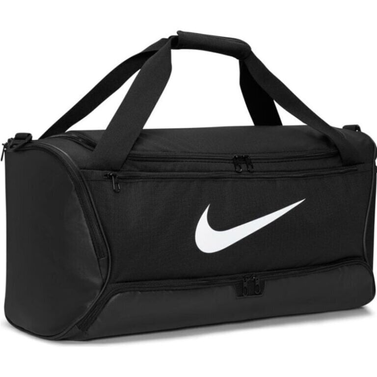 Sportinis krepšys Nike Brasilia 9.5, 60 L, juodas цена и информация | Moteriškos rankinės | pigu.lt