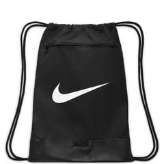 Спортивная сумка Nike Brasilia 9.5 Training Gym Sack, 18 л, черная цена и информация | Рюкзаки и сумки | pigu.lt