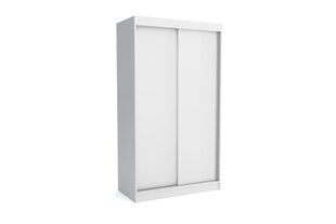 Шкаф NORE Emily 120, белый цена и информация | Шкафы | pigu.lt