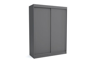 Шкаф NORE Emily 160, темно-серый цена и информация | Шкафы | pigu.lt