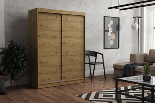 Шкаф NORE Emily 160, коричневый цена и информация | Шкафы | pigu.lt
