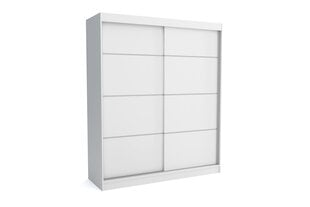Шкаф NORE Rob 180, белый цена и информация | Шкафы | pigu.lt
