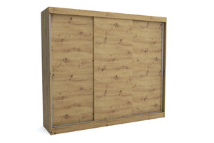 Шкаф NORE Emily 250, коричневый цена и информация | Шкафы | pigu.lt