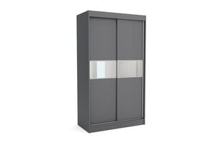 Шкаф NORE Kate 100, темно-серый цена и информация | Шкафы | pigu.lt
