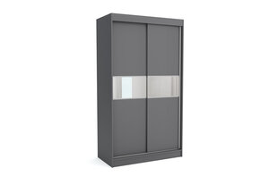 Шкаф NORE Kate 120, темно-серый цена и информация | Шкафы | pigu.lt