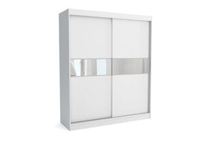 Шкаф NORE Kate 160, белый цена и информация | Шкафы | pigu.lt