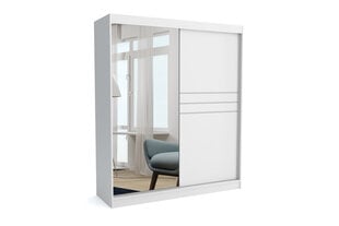 Шкаф NORE Tom2 160, белый цена и информация | Шкафы | pigu.lt