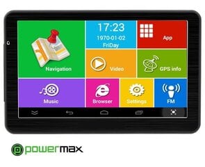 Навигация Powermax PND720 1GB RAM/16GB ROM с андроидом цена и информация | GPS навигаторы | pigu.lt