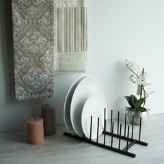 Home Styling Collection подставка для хранения тарелок, 34.5x12.5 см цена и информация | Кухонная утварь | pigu.lt