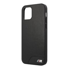 Originalus dėklas / Case Apple iPhone 12 mini, BMW M Collection Leather, juodas kaina ir informacija | Telefono dėklai | pigu.lt