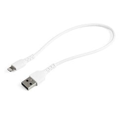 Кабель StarTech USB - Lightning, 0.3 м, белый цена и информация | Кабели и провода | pigu.lt