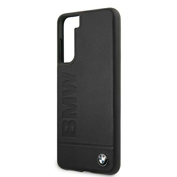 Originalus dėklas / Case Samsung Galaxy S21 BMW 100% natūralios odos juodas kaina ir informacija | Telefono dėklai | pigu.lt