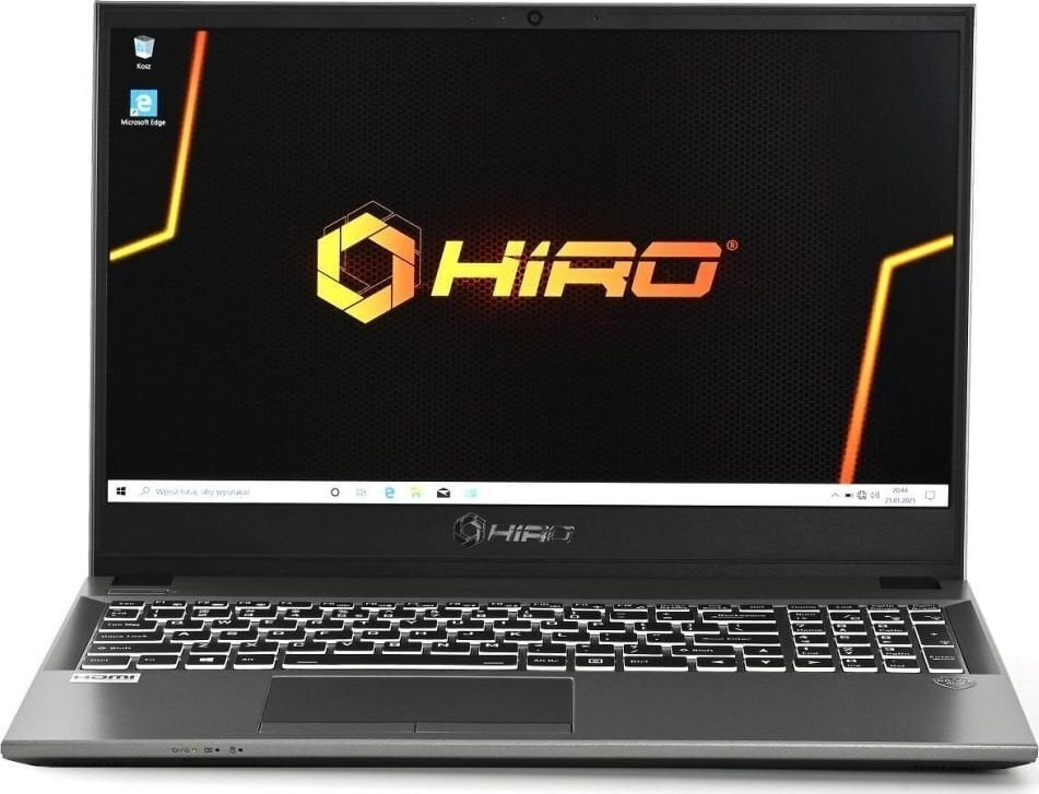 Hiro Laptop HIRO BX151 15,6&quot; - i3-1115G4,16GB RAM, 512GB SSD M.2, W11 kaina ir informacija | Nešiojami kompiuteriai | pigu.lt