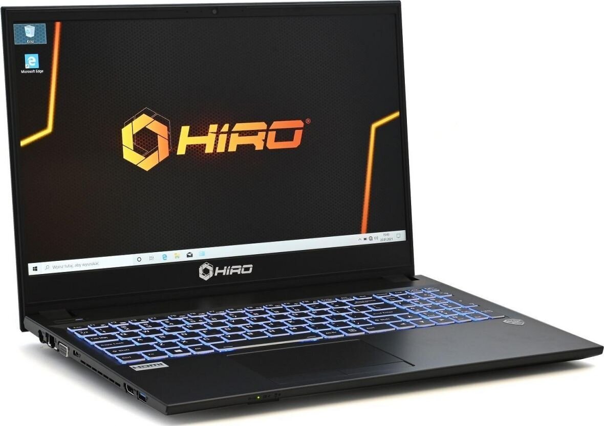 Hiro Laptop HIRO BX150 15,6&quot; - i3-1115G4,8GB RAM, 512GB SSD M.2, W11 kaina ir informacija | Nešiojami kompiuteriai | pigu.lt