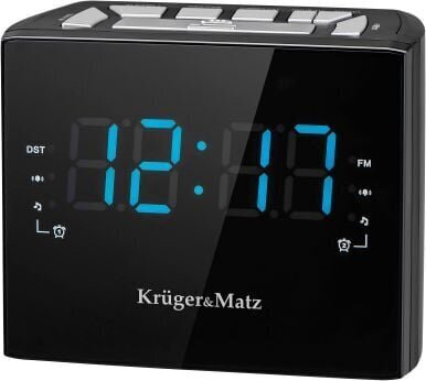 Radijo žadintuvas Laikrodis, žadintuvas, radijas Kruger&Matz kaina | pigu.lt