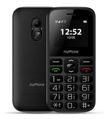 myPhone HaloA, Black kaina ir informacija | Mobilieji telefonai | pigu.lt