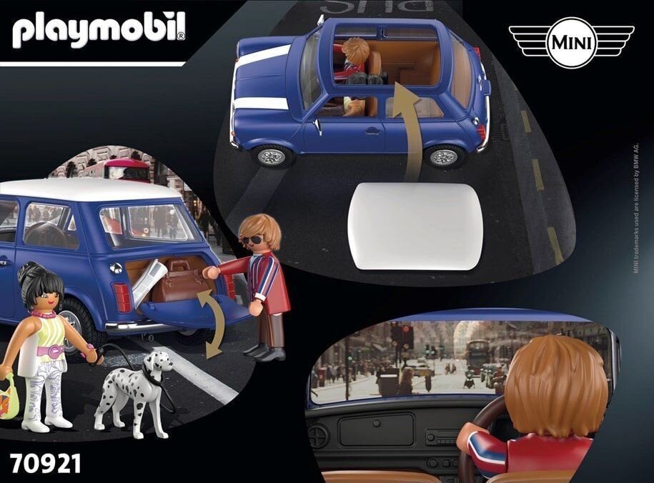 70921 PLAYMOBIL® Automobilis Mini Cooper kaina ir informacija | Konstruktoriai ir kaladėlės | pigu.lt