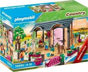 70995 PLAYMOBIL® Country, Набор для школы верховой езды цена и информация | Конструкторы и кубики | pigu.lt